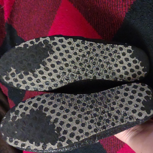 Toms sparkly Black Flats - Picture 4 of 4